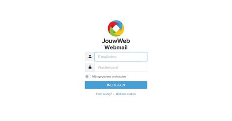 jouwweb.be inloggen.